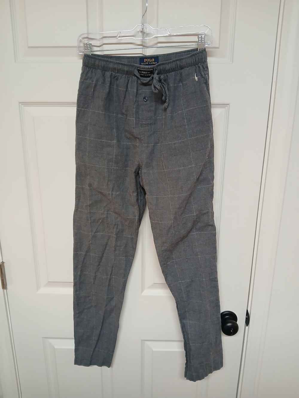 Polo by Ralph Lauren Gray Loungewear Drawstring Men's Pants Small